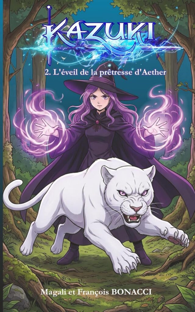 Kazuki – Tome 2 – L&rsquo;éveil de la prêtresse d&rsquo;Aether